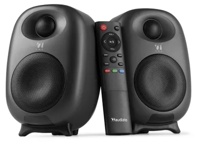 Produktbild von HiFi-Regallautsprecher mit Bluetooth – 120 Watt Leistung – Stereo-Klang – Kompakte Bauweise