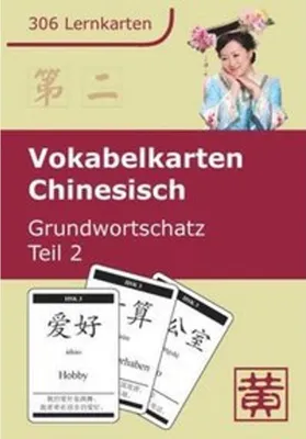 Obrázok produktu pre Vokabelkarten Chinesisch Grundwortschatz 02