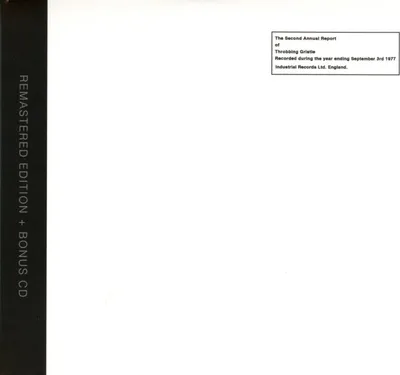 Zdjęcie produktu dla Throbbing Gristle: Drugi roczny raport Throbbing Gristle