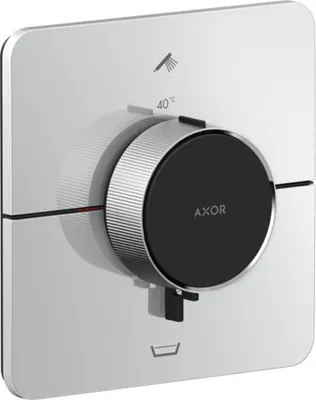 Obrázek produktu pro hansgrohe termostat Axor ShowerSelect ID UP, pro 2 spotřebiče, softsquare, chrom
