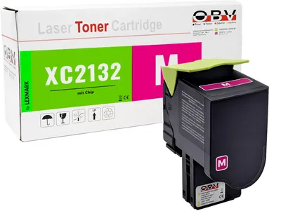 Produktbild von Lexmark XC2132 kompatibler Toner Magenta - C2132 XC2130 XC2132