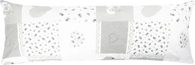 Obrázek produktu pro POVLAK na relaxační polštář - 55x180 cm - Šedá
