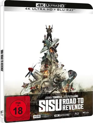 Obrázok produktu pre Sisu: Road to Revenge [Limited Steelbook uncut Edition] (4K Ultra HD)