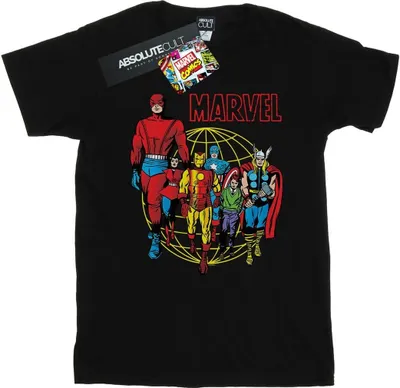 Produktbild von Marvel Comics - "Atlas" T-Shirt für Herren BI37927 (3XL) (Schwarz)