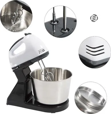 Image de Mixeur de cuisine avec bol de cuisson - Mixeur à main - Mixeur de cuisine - Mixeur à main avec bol de cuisson - Mixeur de cuisine Mixeur à main
