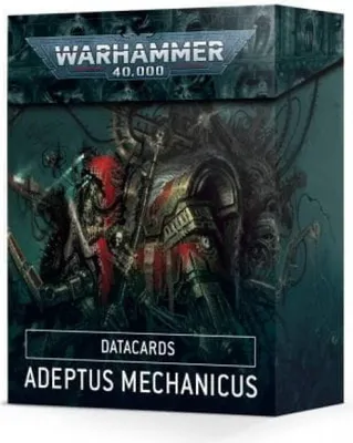 Produktbild von Warhammer 40.000 Adeptus Mechanicus Datenkarten