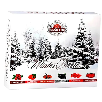 Image de Basilur Winter Berries Set de thé 6 thés