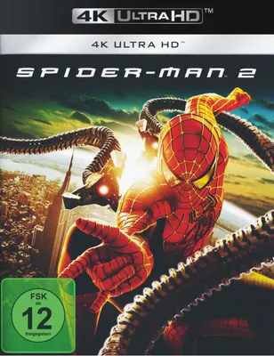 Obrázok produktu pre PLAION 1129837, Film, Blu-ray, Nemčina, Angličtina, Francúzština, Taliančina, Čeština, 127 min, Spider-Man 2, Dobrodružstvo