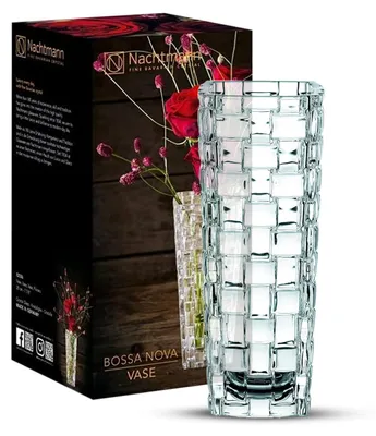 Kristallglas-Vase Bossa Nova 20 cm, spülmaschinenfest