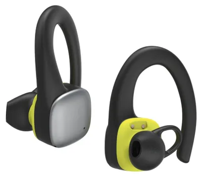 Produktbild von Hama Ohrbügel/clip-Hörer 184113 TWS BT KH Spirit Athletics Schwarz-Gelb