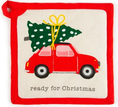 Image de Excelsa Maniques Ready For Christmas Coton 20Xh0,5X20 Cm Multicolore