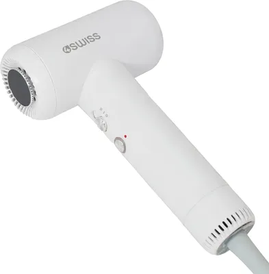 Image de 4Swiss F325 AirTravel+ Sèche-cheveux de voyage avec technologie ionique, 1200W et séchage rapide - blanc