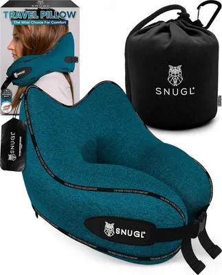 Produktbild von Famanu Reise-Nackenkissen ergonomisch - Komfortabel und unterstützend für Erwachsene