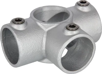 Produktbild von Rohrverbinder 4-fach Kreuzverbinder 2" (60,3 mm), 90° - Durchgang AVERDE
