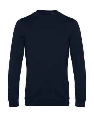 Produktbild von B&C Uni Sweatshirt Pullover French Terry Shirt Pulli Rundhals Sweat, Größe:S, Farbe:Navy Blue