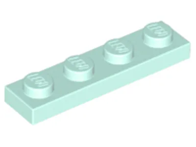 Productafbeelding van Lego® 1x4 Platte steen 3710 - 1 stuk, lichtblauw