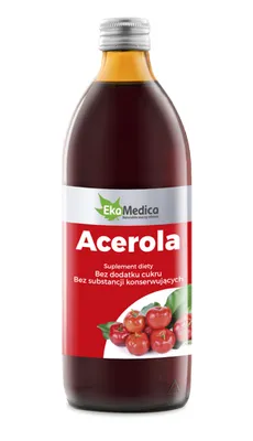 Image de Jus d'acérola EkaMedica 100% 0,5l