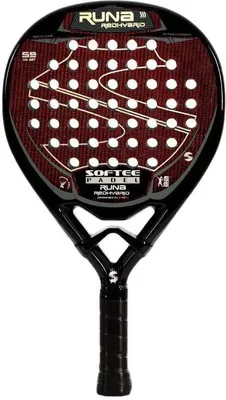 Produktbild von Softee Runa 3d Hybrid Padelschläger Rot Rot One Size