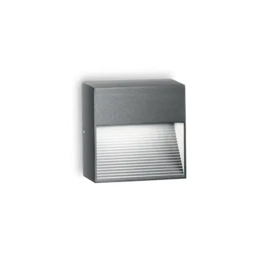 Immagine prodotto di Applique Moderna Down Alluminio Antracite 1 Luce G9 3W 3000K Luce Calda