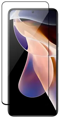 Produktbild von 5D Schutz Glas kompatibel mit XIAOMI REDMI NOTE 11T 5G Curved Folie Vollständig Klebend und Abdeckung
