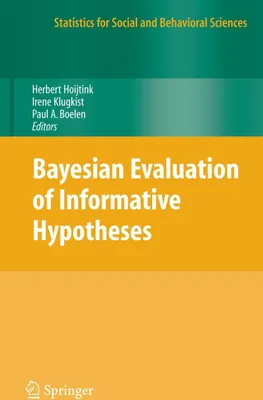 Produktbild von Bayesian Evaluation of Informative Hypotheses
