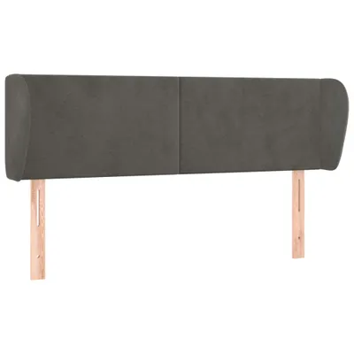 Produktbild von VidaXL 3116913, Dunkles Grau, Polyester, Holz, 1470 mm, 78 cm, 88 cm, 230 mm