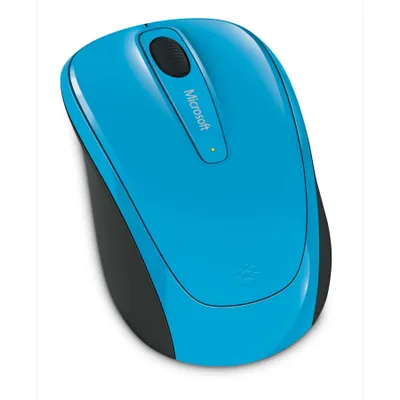 Produktbild von Microsoft Wireless Mobile Mouse 3500, Beidhändig, BlueTrack, RF Wireless, Blau