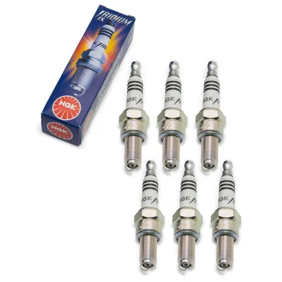 Immagine prodotto di Set di candele NGK 6x CR9EIX Candela all'iridio con soppressione delle interferenze, filettatura lunga 19,0 mm Ø 10,0 mm esagono 16,0 mm, distanza tra gli elettrodi 0,75 mm, potere calorifico 9, 3521