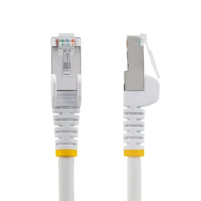 Obrázek produktu pro StarTech.com NLWH-750-CAT6A-PATCH, 7,5 m, Cat6a, S/FTP (S-STP), RJ-45, RJ-45, Bílá