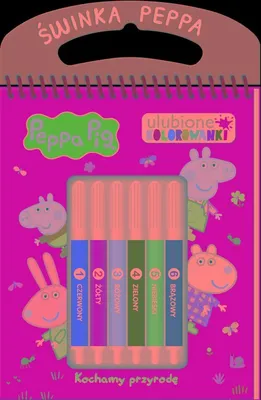 Image de Peppa Pig. Ulubione kolorowanki cz. 2 Kochamy przyrode