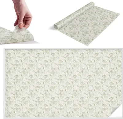 Zdjęcie produktu dla Folia witrażowa do okien - 116x200 cm - Folia witrażowa, dekoracyjna i nieprzezroczysta - Samoprzylepna folia dekoracyjna do szkła w witrażowy wzór - Ochrona UV, łatwa w montażu, dekoracja okna - Wzór botaniczny