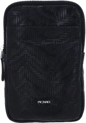 Image de PICARD sac pour téléphone portable sac à épaule bandoulière Sunshine 1 Phone Bag Black noir
