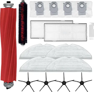 Image de INF Kit d'accessoires de remplacement 17 pièces pour l'aspirateur Xiaomi Roborock S7 MaxV / S7 MaxV Ultra / S7 Pro Ultra / T8 Plus / G10S