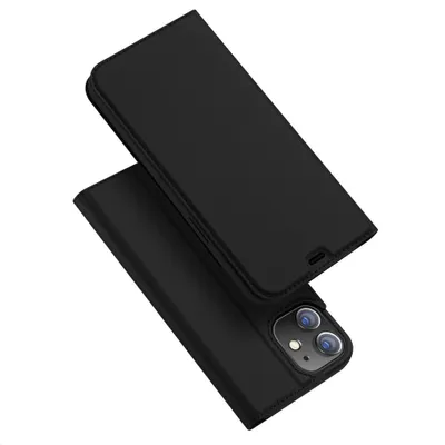 Produktbild von DUX DUCIS Skin Pro Book Hülle für Apple iPhone 12/iPhone 12 Pro - Schwarz KP9336