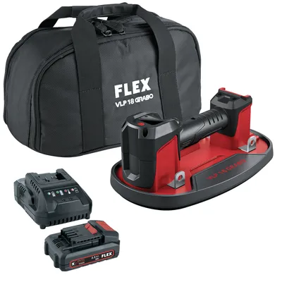 Produktbild von Flex Akku-Vakuumheber VLP Grabo + Akku 2.5 Ah + Ladegerät CA 18.0-LD (18 V)