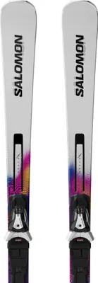 Produktbild von Salomon E ADDIKT PRO 66 + MI12 GW F80 White/Race Blue/Rhodamine 163