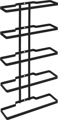 Produktbild von METALTEX 382925000 Wine-Wall 5 LAVA Weinregal für 5 Flaschen, TouchTherm