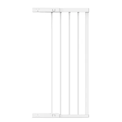 Produktbild von GEUTHER Verlängerung Easylock Plus & Easylock Wood Plus | Weiß | +32 cm | Metall | Stecksystem | Für Tür- & Treppenschutzgitter