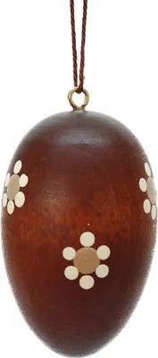 Produktbild von Osterschmuck Ei natur dunkel (3cm) von Christian Ulbricht