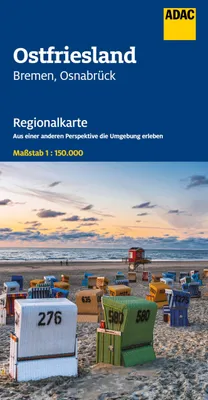 Produktbild von ADAC Regionalkarte 04 Ostfriesland 1:150.000