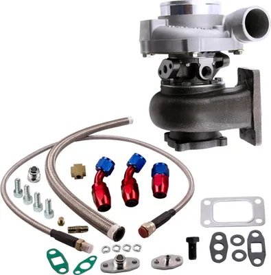 Immagine prodotto di Turbocompressore, raffreddamento ad acqua e olio, potenza di 500 CV, linea olio Turbo-X