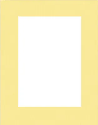 Produktbild von HNFD Passepartout 20x20 cm - 13x13 cm Giallo