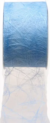 Produktbild von Sizoweb Tischband - Hussenband - hellblau - 7,9 cm - 50 Meter auf der Rolle - 64 015-R 079