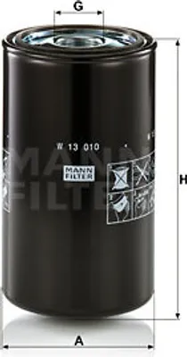 Obrázok produktu pre Originálny pracovný hydraulický filter MANN-FILTER W 13 010