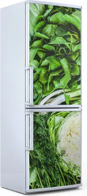 Produktbild von Magnete Dekorative - 70 cm x 190 cm - Küche - Magnetmatte Kühlschrankmagnete - Grünes Gemüse Und Kräuter