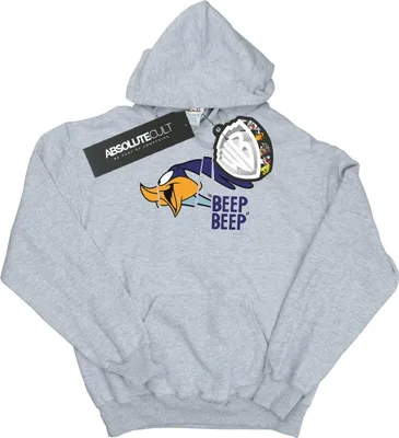 Produktbild von Looney Tunes - "Beep Beep" Kapuzenpullover für Herren BI13053 (S) (Grau)