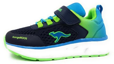 Immagine prodotto di KangaRoos K-OK Swirl EV: scarpe sportive per bambini, sneakers, colore blu, ideali per il tempo libero