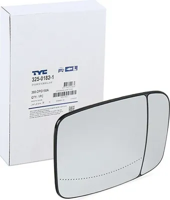 Produktbild von TYC Spiegelglas Außenspiegel Links für RENAULT Trafic III Kastenwagen (FG) Asphärisch 325-0182-1