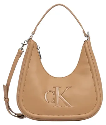 Produktbild von Calvin Klein BOLD CK SMALL CRESCENT BAG Damen Tasche Beige : Größe - UNICA Größe: UNICA