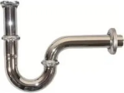 Obrázok produktu pre Syfon Rurowy Metalowy Bez Kielicha